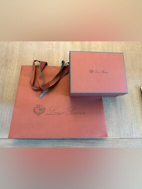 Loro Piana Red Gift Box (bag not included)